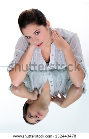 young woman having stiff neck
