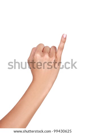 Holding Up The Little Finger Stock Photo 99430625 : Shutterstock