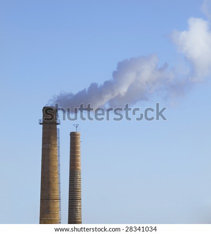 Scary Image of Power Plant emissions
