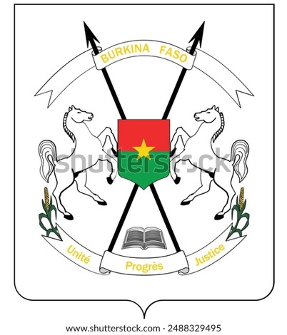 Coat of arms of Burkina Faso