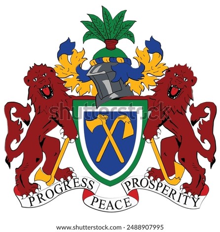 Coat of arms of Gambia