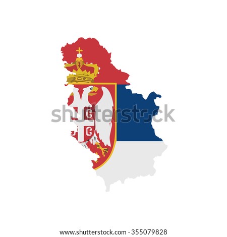 Map of Serbia