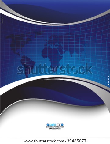 Frame Futuristic Design Stock Vector Illustration 39485077 : Shutterstock