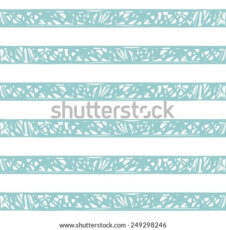 Marine strips. Nautical seamless pattern. Hand draw