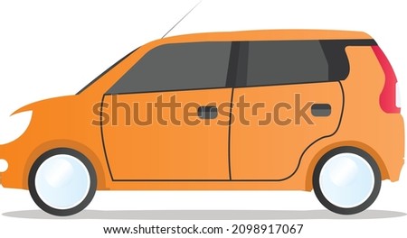 Indian Ola and UBER Taxi Cab. Indian Flat Taxi vector. Real Taxi vector image. Flat cab vector.