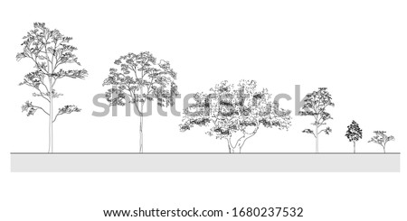 Similar – Image, Stock Photo Elevated view of the Eiffel Tower, Paris. France.