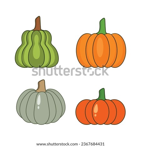 Pumpkin varieties for cooking or make pastry