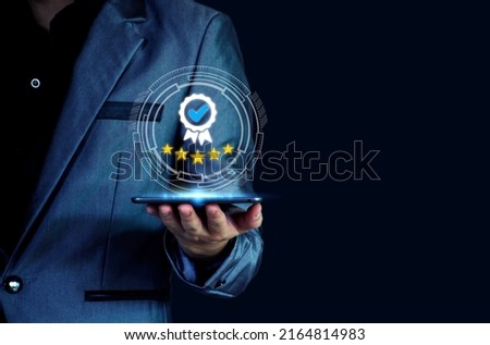 Similar – Image, Stock Photo Tops of the company V