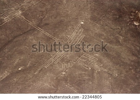 Humming bird, Nazca Lines