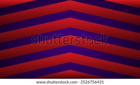 Red color gradient abstract background. Dynamic moving up arrow symbol on purple background. Design element for template, card, cover, banner, poster, backdrop, wall. Vector illustration.