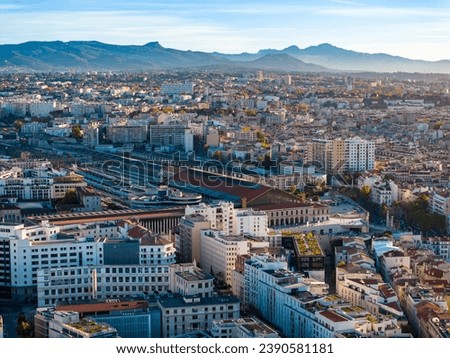 Similar – Image, Stock Photo Marseille / View from Notre Dame de la Garde