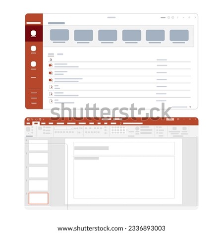 slide presentation application technology digital online device user interface screen