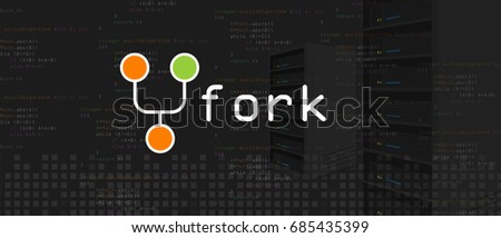 fork programming coding server and database