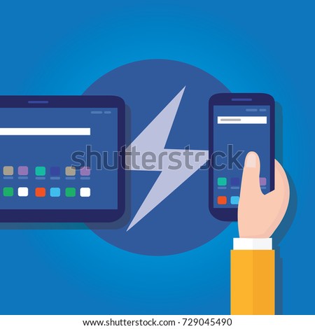 accelerated mobile pages fast in smart phone optimized speed programming coding fast lightning bolt thunder icon fast charging