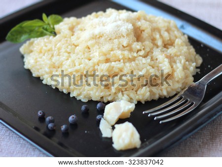 Cheese risotto recipe