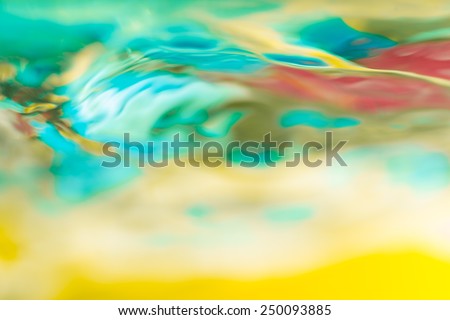Moving water surface abstraction