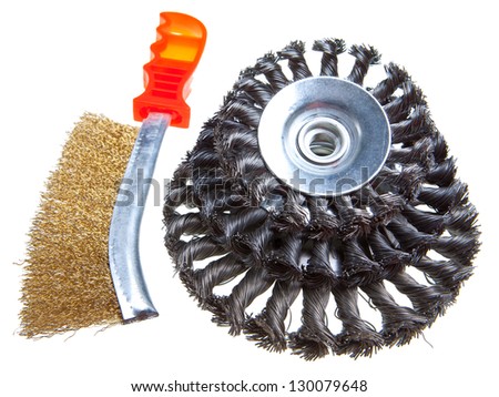 wire brush for metal processing