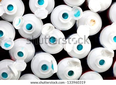Toothpaste tubes