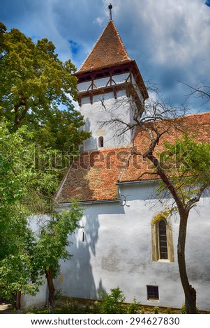 Cincsor / Kleinschenk Fortified Churches in Transylvania. In the second half of the 13th Century, a chapel erected in Cinc?or was the core for building the actual church, which was completed in 1421