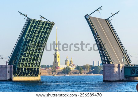 Saint Petersburg bridge