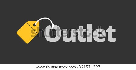 outlet template black yellow
