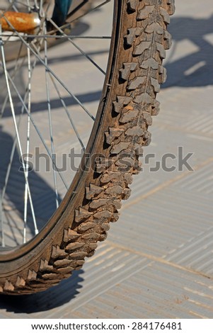 Old Bicycle tire