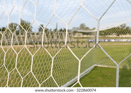 soccer goal net pattern