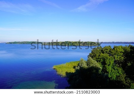 Similar – Image, Stock Photo Schwerin lake with castle on a summer day.