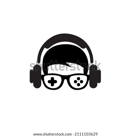 Gamer Avatar Logo, Cool fusion between console and Glasses logo plus headset. A great brand for companies related to gaming studios, software, esports, etc.