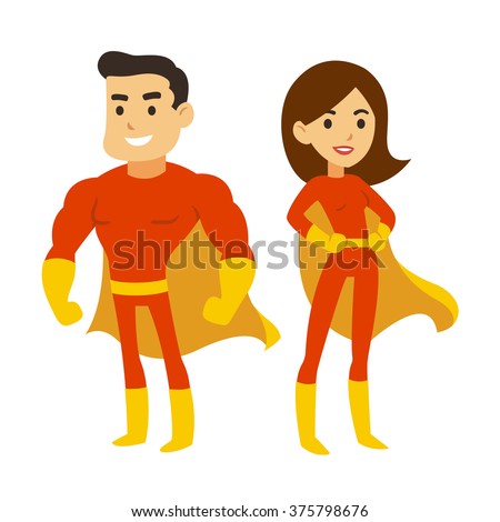 Superheroine Free Vector / 4Vector