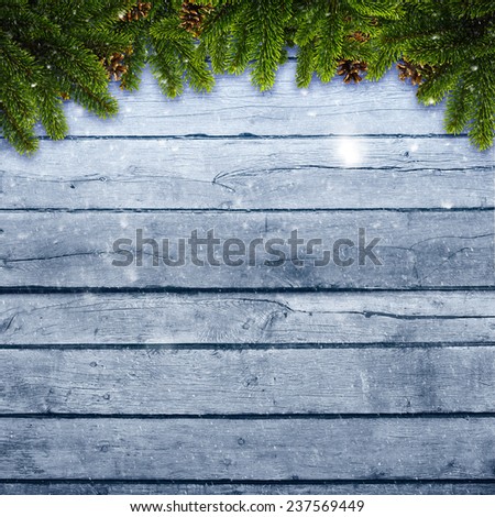 Abstract Christmas Backgrounds With Noel Decorations And Old Wooden