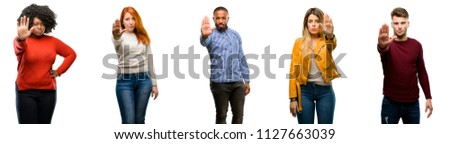 Similar – Image, Stock Photo defensive attitude