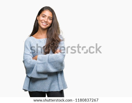 Similar – Image, Stock Photo Young Arab woman with curly hair outdoors