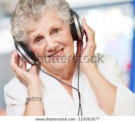Portrait Of A Woman, While Listening Music, Indoor