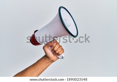 Similar – Image, Stock Photo male human hands holding small kitten