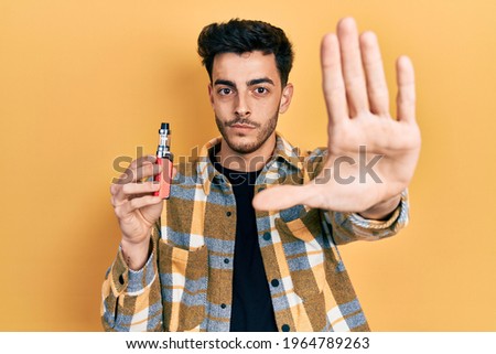 Similar – Image, Stock Photo Young hispanic men doing acrobatics near to a pink wall on the street