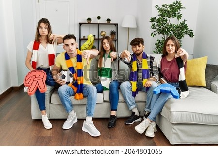 Similar – Image, Stock Photo I hate sports! Sports