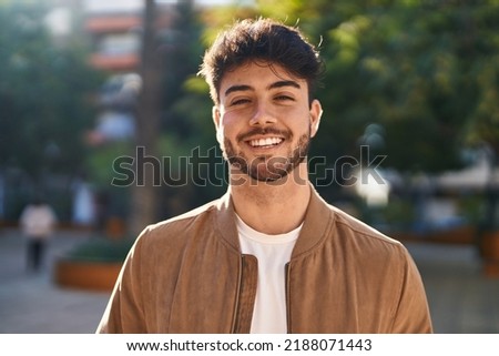 Similar – Image, Stock Photo Young people looking at the tablet in a coffee shop