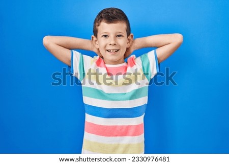 Similar – Image, Stock Photo behind blue eyes Child