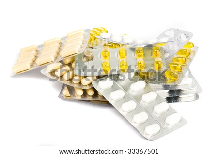 tablets isolated