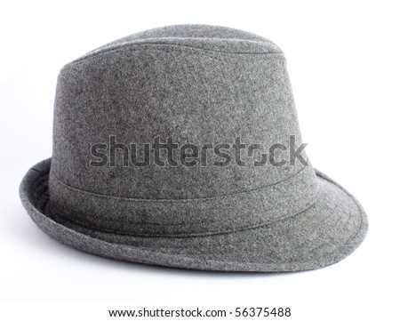 classic hat isolated
