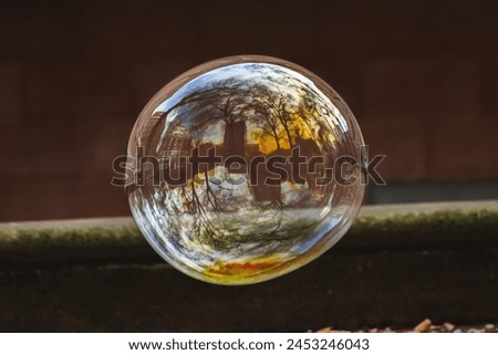 Similar – Image, Stock Photo Suspended concrete elements on the load hook of a crane