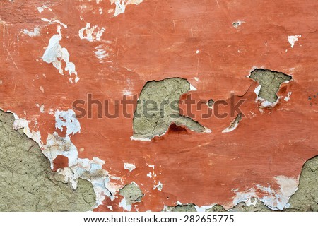 Texture walls with cracks, damage and scratches