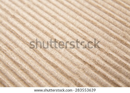 paper corrugated cardboard as background