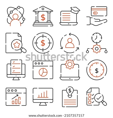 Pack of Business Solid Icons

