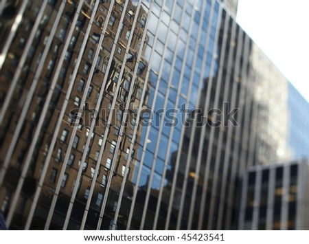 modern administrative/office building in a big city