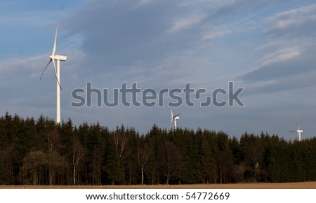 wind energy harvesting wind mills