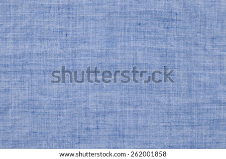 Blue material texture or background