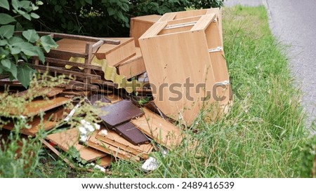 Similar – Foto Bild Straßenmöbel alt altstadt