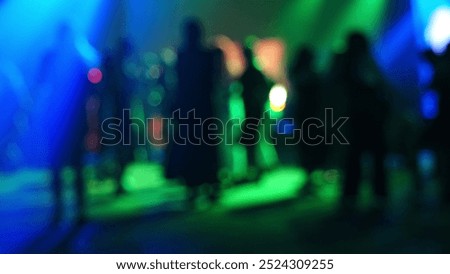 Similar – Image, Stock Photo an anonymous, blurry crowd on the beach